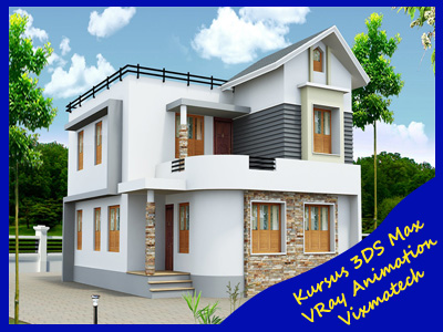 3ds max house design